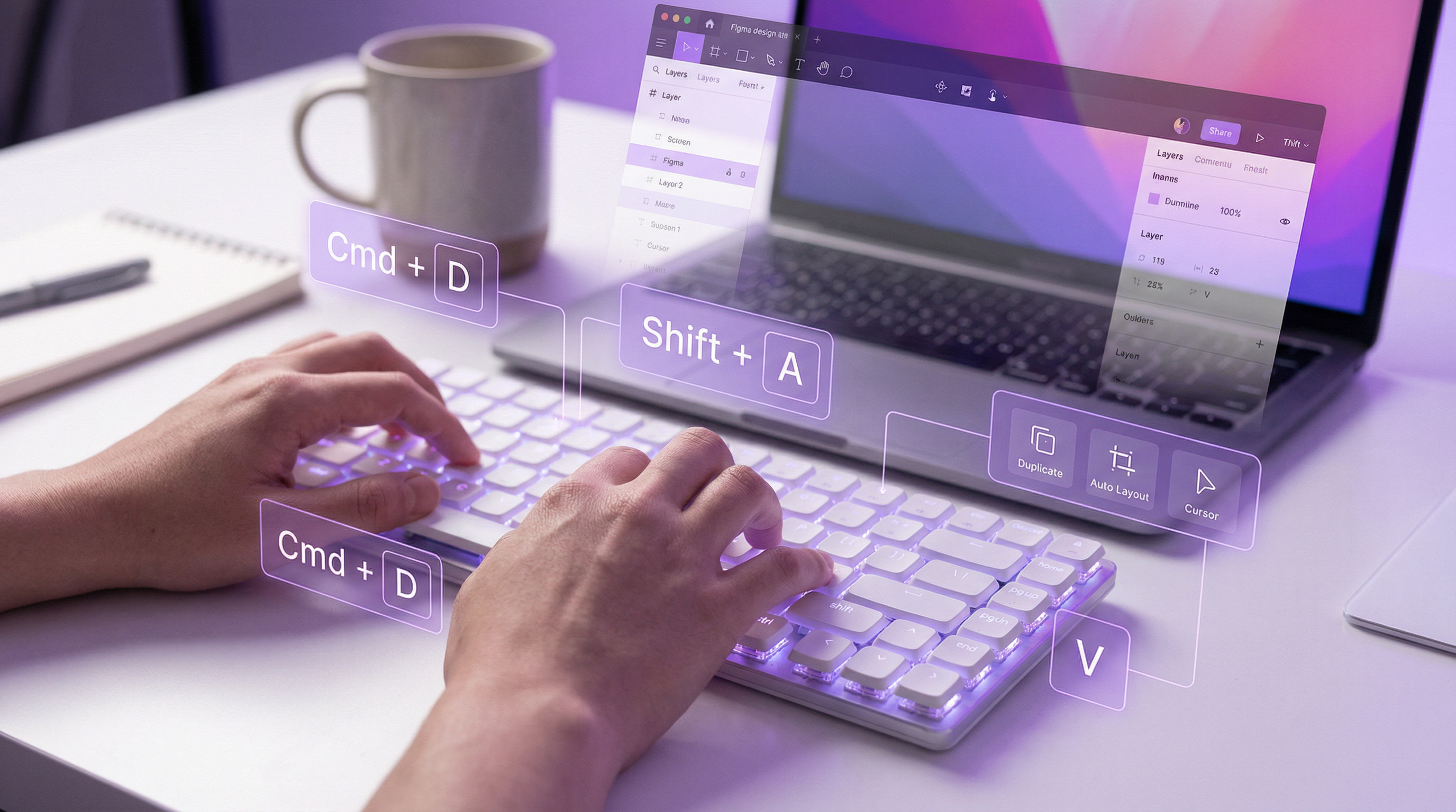 Figma 작업 속도 2배 높이는 단축키 10개