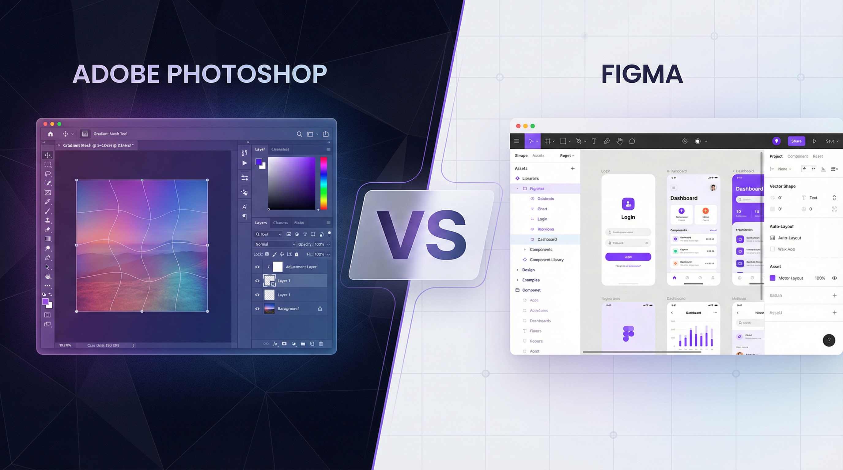 Photoshop vs Figma, 실무에서는 뭘 쓸까?